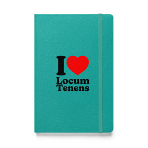 Hardcover bound notebook