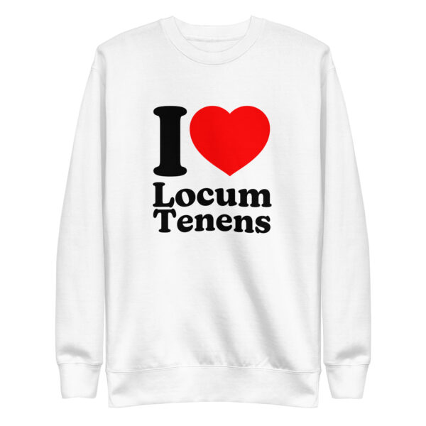 I Love Locums Sweatshirt - Image 2